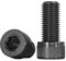 MOOPW Classe 12,9 Lega di acciaio Bulloni testa cilindrica Esagono interno Viti testa di coppa Alta resistenza Bulloni macchina Elementi di fissaggio M2.5 x 35mm 50 pcs