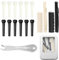 Giantree 17 Stück Gitarre Brücke Pins set, Gitarre Sattel Puller Remover Extractor Werkzeug Gitarre Stegstifte Gitarre Sattelmutter Gitarre Sattelmutter Gitarre Steg Gitarren Zubehör