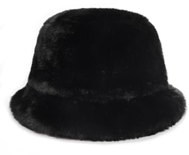 Zylioo S-M Winter Fischerhut Kleinen Kopf,Winter Warmer Anglerhut,Winter Pelzig Bucket Hats