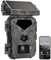 VisorTech Wildkameras: WLAN-4K-Wildkamera mit Solarpanel, High-Power-No-Glow-LEDs, App (Wildkamera mit Solar, Nachtsicht, Wild)