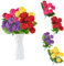 astylishome Dekorative künstliche Hortensien-Blumensträuße, Dekoration, künstliche Kugel, Blumenpflanzen für drinnen und draußen, Garten, Blumenarrangement, Heimdekoration, Farben 2010