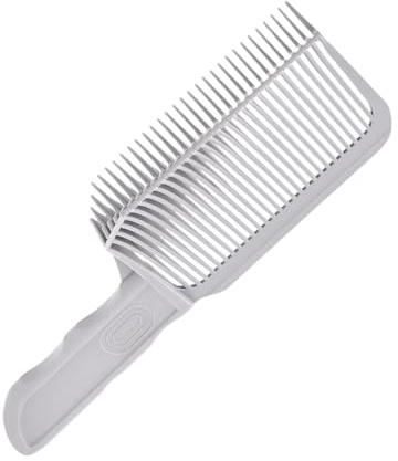Zasdvn Peine de peluquero, peine profesional de peluquería | Peines de peluquero con forma curva, diseño preciso y exacto | Herramienta de mezcla de cabello, mango cómodo, peines de peluquero para