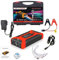 Starthilfe Powerbank 2500A Spitze Auto Starthilfe Powerbank 12V Booster Auto Starthilfe (Bis Zu 8,0L Benzin Oder 6,5L Diesel) Mit LED Taschenlampe Starthilfekabel Jump Starter Für Motorrad SUV