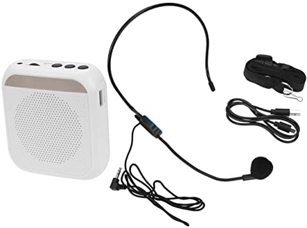 Abaodam Amplificateur Vocal Portable Micro et Haut-parleur Inclus Équipement Amplification pour Conférences et Cours