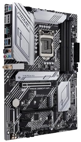 schede madri Fit For ASUS PRIME Z590-P WIFI Intel Z590 LGA1200 128 GB DDR4 M.2 Supporto CPU Core I3-10300 I5-10600 I5-11600 I7-11700
