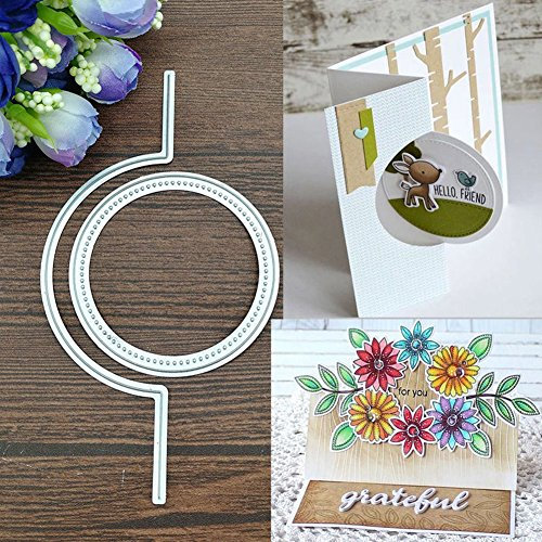 Gemini_mall® Stanzmaschine Stanzschablone, Scrapbooking Prägeschablonen Stanzformen Schablonen, auf big shot/Cuttlebug/und andere Embossing Machine anwenden (#30)