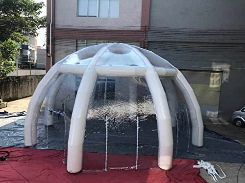 Unbranded AIR Tight Inflatable Event Beach Yard Lawn Camping Gazebo Marquee Spider Tent (Size: 16ft.(D) x 13ft.(H))