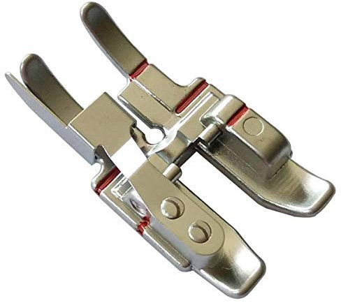 CKPSMS-Marke -1 STÜCK # 820541096 1/4 Kantenführungsfuß mit IDT-Kompatibel mit Pfaff 1222SE,1229,1035,1047 (1/4 Fuß mit Führung)