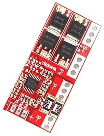 Almencla Li Ion Lithium Akku 18650 4S 15A Ladegerät PCB BMS 16.8V Schutzplatine