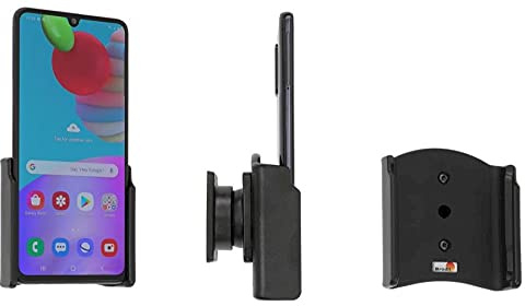 Brodit Gerätehalter 711220 | Made IN Sweden | für Smartphones - Samsung Galaxy A41 (SM-A415F), Schwarz