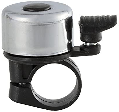 RV-Parts Fahrrad Klingel Bell Glocke Bike Handklingel Mini Fahrradklingel Metall Scooter Silber