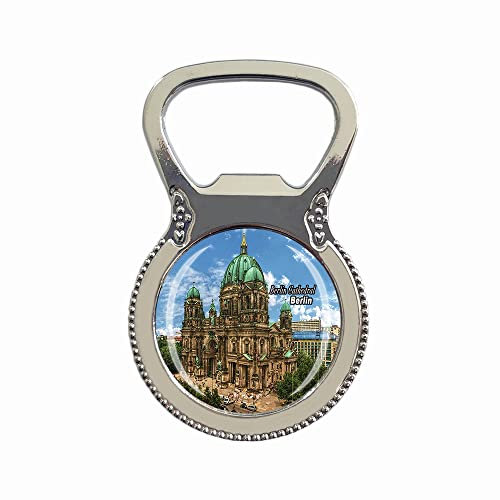 Deutschland 3D Berliner Kathedrale Bier Flaschenöffner Kühlschrank Magnet Metall Glas Kristall Reise Souvenir Geschenk Heimdekoration