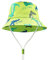 FenFang Sonnenhut Baby Kinder, Dinosaurier Fischerhut Kind Jungen Mädchen, Breite Krempe Sonnenmütze Verstellbar, Eimerhut Strandhut Kappe Mütze Frühling Sommer (4-8 Years, Grün)