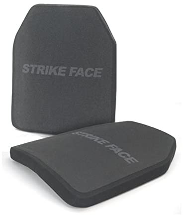 WAOBE Bulletproof Panel NIJ IIIA level PE Ballistic Plate Stand Alone Insert Plate for Bulletproof Vest Personal Safety Protection / 2pcs