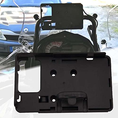 Soporte para teléfono móvil Aveko para BENELLI TRK502 TRK502X con cargador USB, montura para smartphone, montura de teléfono, compatible con Magnético, ABS, montaje en vehículo, 1 unidad