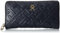 Tommy Hilfiger Damen Iconic Tommy LRG ZA Mono AW0AW14343 Geldbörsen, Blau (Space Blue)