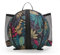 INHEMING Basketball Tasche, Basketball Sack mit Ballnetz,Runde Umhängetasche Tasche Balltasche für Basketball Fussball Volleyball