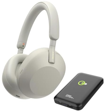 Sony WH-1000XM5 Cuffie wireless con Noise Cancelling, durata della batteria di 30 ore, Bluetooth, ottimizzate per Alexa e Google Assistant, IOS e Android con microfono integrato, Nero (Sony WH-1000XM