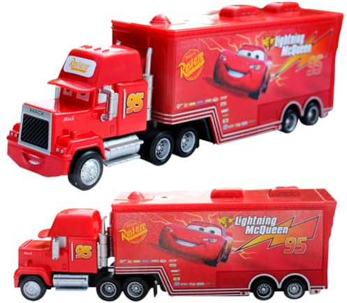 IhLux Spielzeugtruck, Cars Truck Spielzeugauto Fahrzeuge Spielzeug Set Fahrzeuge Auto Spielzeug Rennauto Kinderidee Spielfahrzeuge Kinderspielzeug für Geburtstagsfeiern Geschenke