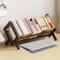 Fox Claw Kippbares Bücherregal aus Holz für Wohnzimmer/Zuhause/Büro, Schreibtisch-Bücherregal, Organizer, Bücherregale, Aufbewahrungsregal für CDs/Zeitschriften/Bücher (Kaffee, 50 cm L)