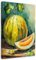 Feeby Viles - Leinwand Bilder - Wassermelone Frucht - 20x30 cm - Deko Wohnzimmer - Wandbilder Schlafzimmer - Deko Aesthetic - Wand Deko - Leinwand Groß - Deko Zimmer - Leinwandbilder XXL