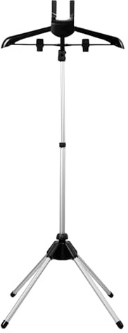 Vaporizador para ropa, soporte portátil para vaporera de mano, soporte de planchado de vapor ajustable en altura, soporte para vaporera de aleación de aluminio con base antideslizante