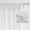 MYSKY HOME Leinen Vorhänge Wohnzimmer Leinenoptik Gardine Halbtransparent Gardinen mit Kräuselband 2er Set H 245 x B 140 cm Gardine für Kinderzimmer Moderne Natur Vorhang, Hellbeige