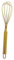 CORHAD Stainless Steel Manual Egg Whisk Ergonomic Whisking Tool for Baking and Cooking Lightweight Gold Kitchen Accessory Easy to Clean Multi-use Beater