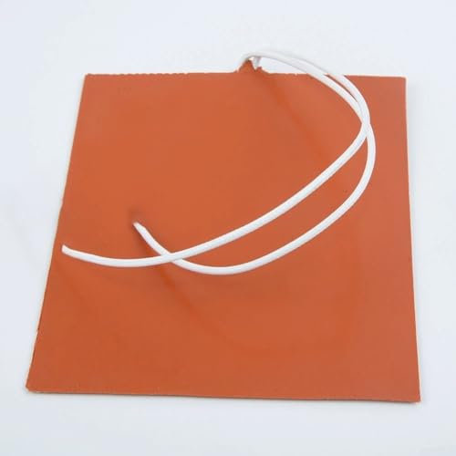 Zeroupshop Silikon-Drucker-Heizkissen, 12 V, 20 W, Motoröl-Tankheizungspads, Silikon-Kraftstofftank, Wassertank, Gummi, elektrische Heizmatten, Wärmezubehör