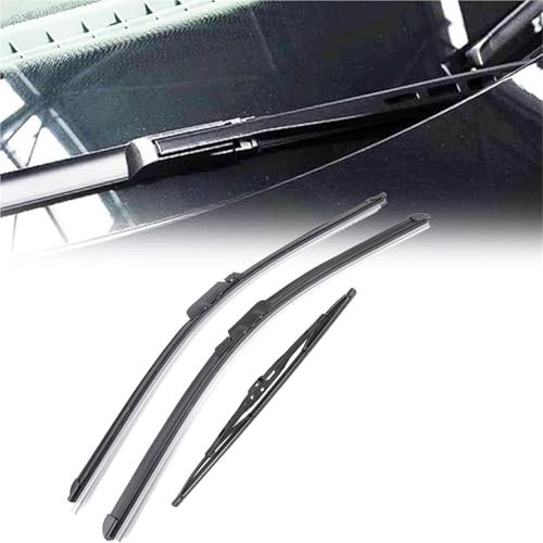 NKLDDE Scheibenwischerblätter Für A&UDI A6 C6 4F Allroad Quattro, Vorne Und Hinten, 2011 2010 2009 2008 2007 2006