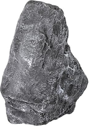 Arnusa Rocher artificiel décoratif pour jardin et étang - Sculpture en pierre en polyrésine