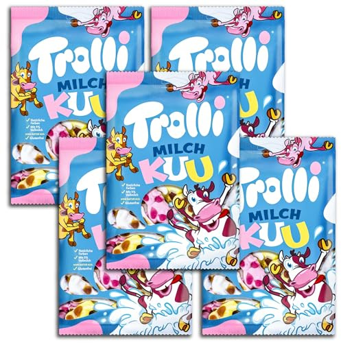 5 er Pack Trolli Milch Kuu 5 x 150g