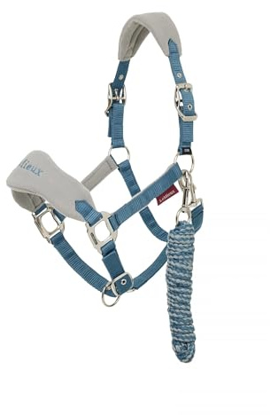 LeMieux Vogue Halfter und Führstrick, Eisblau