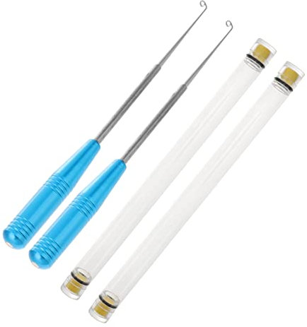 Toddmomy 2 Stück Angelhaken Entferner Multifunktionales Angelzubehör Korrosionsbeständig mit Rutschfestem Für Süßwasserangeln und Langlebig