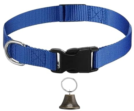 Ziegenhalsband Anti-Verlust, klarer und gut hörbarer Klang | Verstellbares Schafhalsband mit Glocke Schnellverschlussschnalle, Nackenband für Ziegen, Weide, Vieh, Schafe, Kühe,