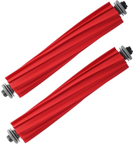 2 Stück Hauptbürste Zubehör für Roborock S7, S7 Maxv, S7 Maxv Ultra, S7 Max Ultra, S7 Pro Ultra, Ersatzteile Rollen Bürste, Geeignet für die Reinigung von Holzböden, Fliesen und Teppichen