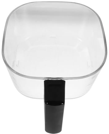 Recipiente Interior de Vidrio 4,5l para 1 Pieza, Freidora de Aire | Freidora de Aire de Vidrio, Liner Extraíble, Cocina con Visión Clara, Fácil Mantenimiento