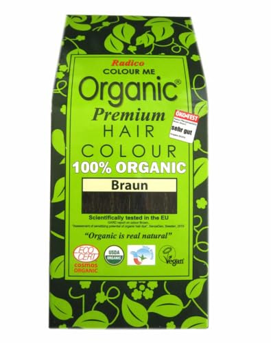 Radico Colour Me Organic Pflanzenhaarfarbe Braun