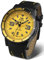 Vostok Europe Herren-Armbanduhr Anchar Automatik Analog Gelb NH35A-510C530