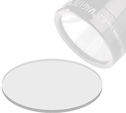 Weltool Maglite Taschenlampe Glas-Objektiv Aktualisierung für C/D Cell Maglite Taschenlampen – Linse aus Sekuritglas bruchsicher und Klar (2pcs)