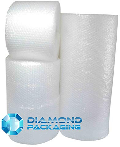 Diamond Packaging Luftpolsterfolie, 1 Rolle à 1000 mm x 100 m lang, stark genug, ideal für Umzüge