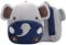 Voarge Kleinkind Rucksack, Kleinkind Schultasche, Cartoon Kinder Rucksack Tier Cartoon Mini Tasche Plüsch Kinder Rucksack, für Baby 1-5 Jahre, Elefant