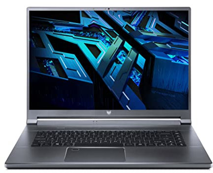 acer Predator Triton 500 (PT516-51s-78K6) Gaming Laptop | 16 WQXGA 165Hz Display | Intel Core i7-11800H | 16 GB RAM | 1 TB SDD | NVIDIA GeForce RTX 3080 | Windows 10 | QWERTZ Tastatur | grau
