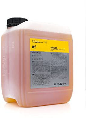 KOCHCHEMIE Koch-Chemie - Aktivschaum - Phosphat- und NTA-frei, Lackschutz, einzigartige Schaumformel, langanhaltendes Sandelholz-Aroma (5 Liter)
