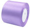 23m Satinband Geschenkband Mittelviolett 75mm Breit,Trauer Band Schleifenband Satin Dekoband Geschenkverpackung Deko Band Stoffband für Halloween Weihnachten Hochzeit Taufe Geburtstag DIY-Handwerk