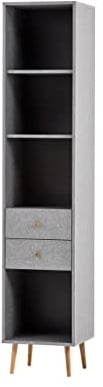 Schildmeyer Jonte Hochschrank 150571, Feel Grey, 40,2 x 39 x 194,2 cm