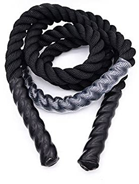 XIANGFATS Skipping Rope 3M Heavy Jump Rope Weighted Battle Skipping Ropes Power Training Improve Strength Fitness Home combat Gym Equipment