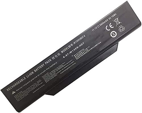 XPANBATT N350BAT-6 6-87-W130S-4D7 Generic Ersatz Akku Kompatibel mit Clevo N350DW N350DV F516 Flex i5-6400T Nexoc B519 6-87-N350S-4D7 11.1V 5600mAh/62Wh