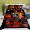 Doiicoon Five Nights at Freddy's Bettwäsche-Set, Anime Kinderbettwäsche 3D-Digitaldruck Polyester, Allgemein Für Erwachsene Und Kinder (18,135 x 200 cm-Einzelbett)