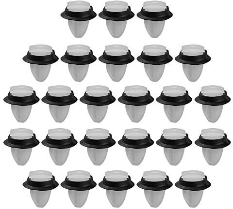 25 clip di fissaggio per paraurti auto Du-cato Fi-at Peu-geot Bo-x-er 71728806 D-202 (25 pezzi)